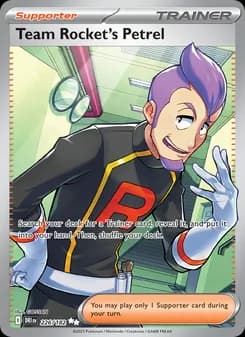 Team Rocket's Petrel — Destined Rivals — Ultra Rare