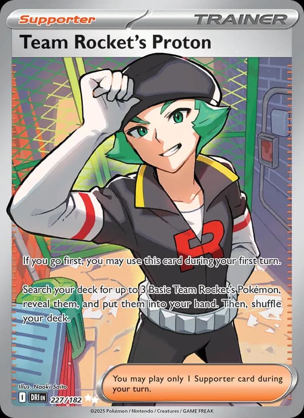 Team Rocket's Proton — Destined Rivals, Ultra Rare
