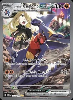 Cynthia's Garchomp ex — Destined Rivals — Special illustration rare