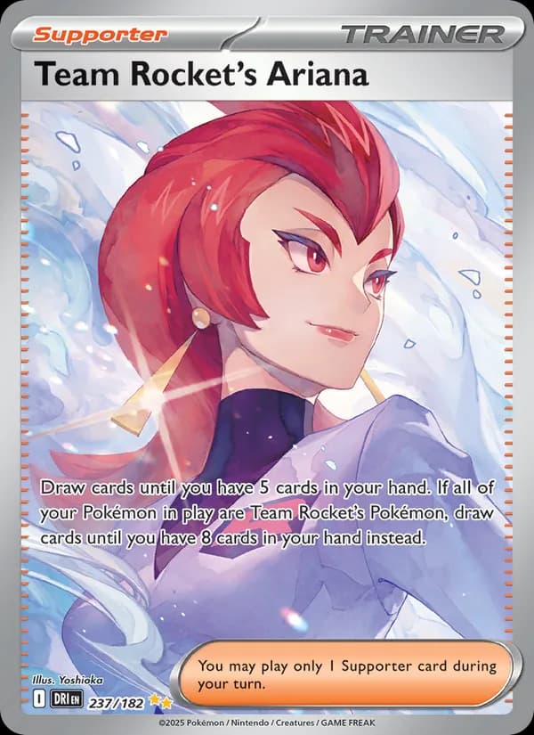 Team Rocket's Ariana — Destined Rivals, Special illustration rare