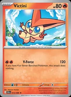Victini — Black Bolt — Rare