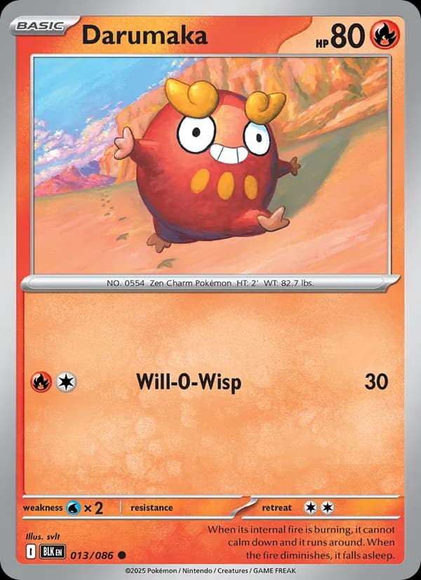 Darumaka — Black Bolt, Common