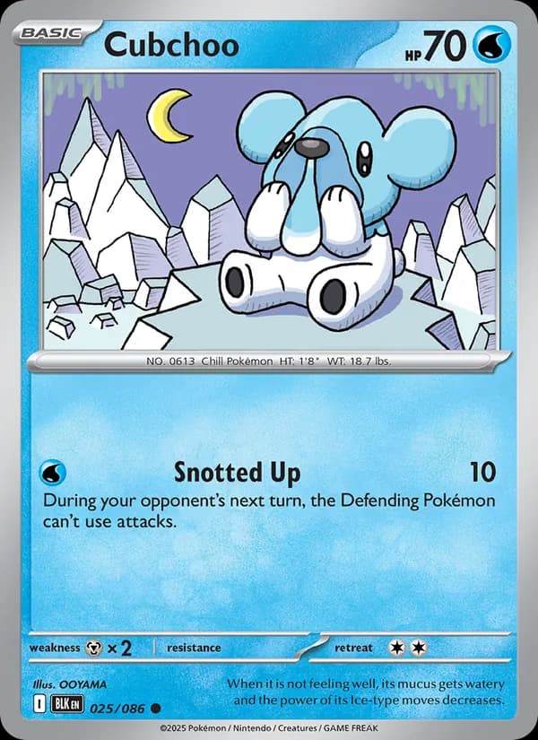 Cubchoo — Black Bolt, Common