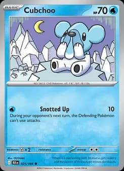 Cubchoo — Black Bolt — Common
