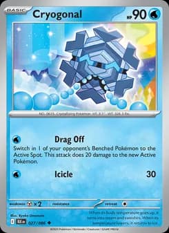 Cryogonal — Black Bolt — Uncommon