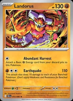 Landorus — Black Bolt — Rare