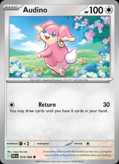 Audino — Black Bolt — Common