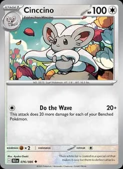Cinccino — Black Bolt — Uncommon