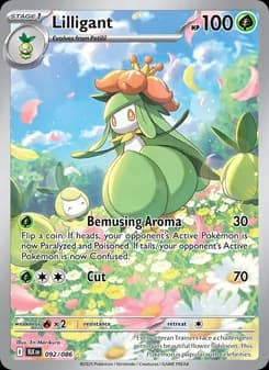 Lilligant — Black Bolt — Illustration rare