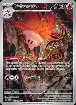Volcarona — Black Bolt — Illustration rare