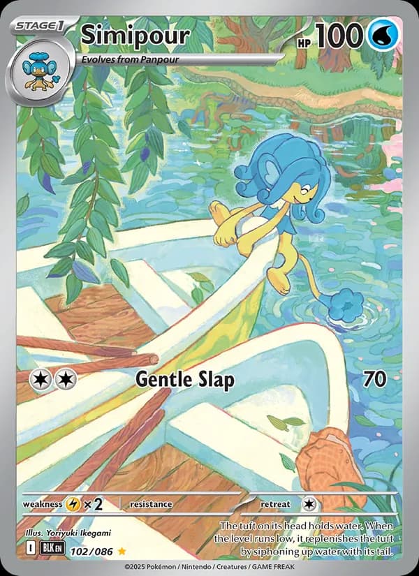 Simipour — Black Bolt, Illustration rare