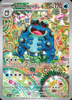 Seismitoad — Black Bolt — Illustration rare