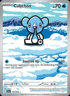 Cubchoo — Black Bolt — Illustration rare
