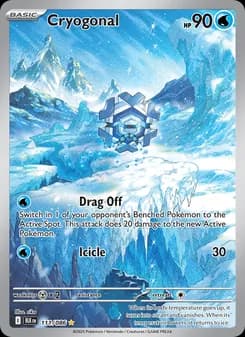 Cryogonal — Black Bolt — Illustration rare