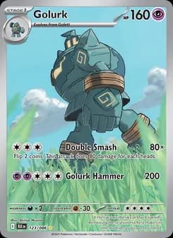 Golurk — Black Bolt — Illustration rare