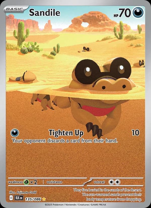 Sandile — Black Bolt, Illustration rare