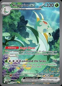 Serperior ex — Black Bolt — Special illustration rare
