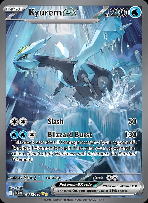 Kyurem ex — Black Bolt, Special illustration rare