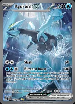 Kyurem ex — Black Bolt — Special illustration rare