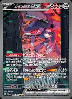Genesect ex — Black Bolt — Special illustration rare