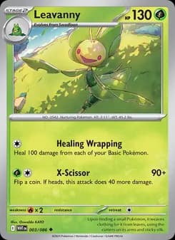 Leavanny — White Flare — Uncommon