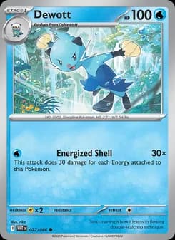 Dewott — White Flare — Common