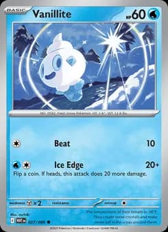 Vanillite — White Flare — Common