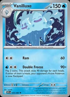 Vanilluxe — White Flare — Uncommon