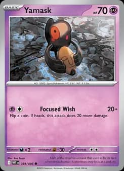 Yamask — White Flare — Common