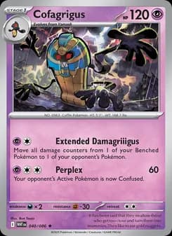 Cofagrigus — White Flare — Rare