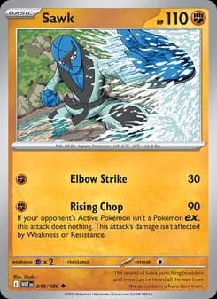 Sawk — White Flare — Uncommon