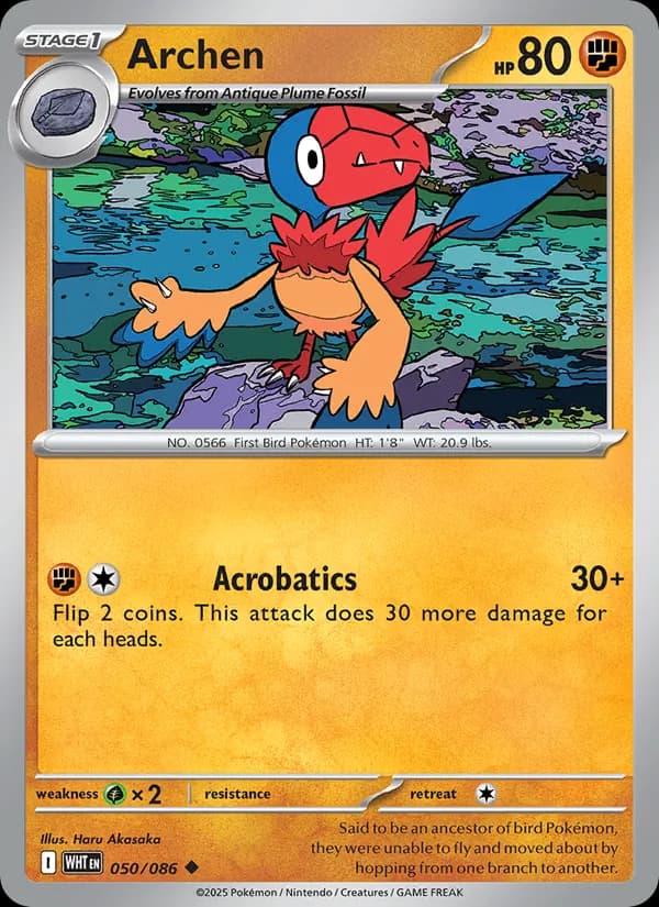 Archen — White Flare, Uncommon