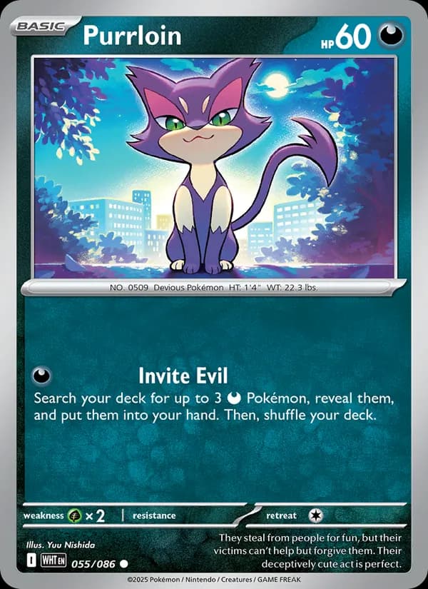 Purrloin — White Flare, Common