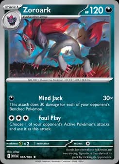 Zoroark — White Flare — Rare