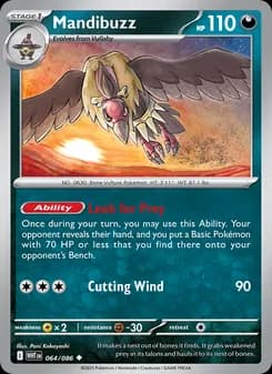 Mandibuzz — White Flare — Uncommon