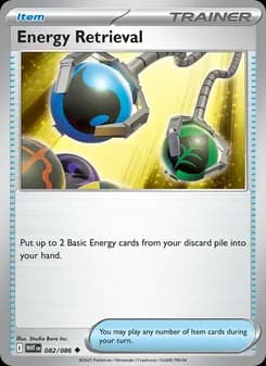 Energy Retrieval — White Flare — Uncommon