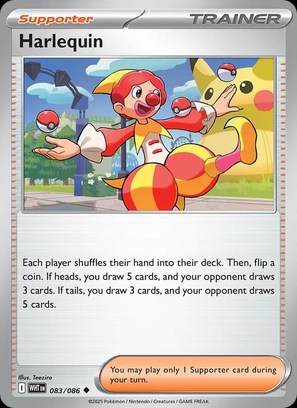 Harlequin — White Flare, Uncommon