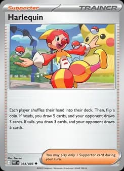 Harlequin — White Flare — Uncommon