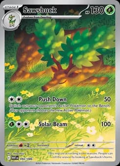 Sawsbuck — White Flare — Illustration rare