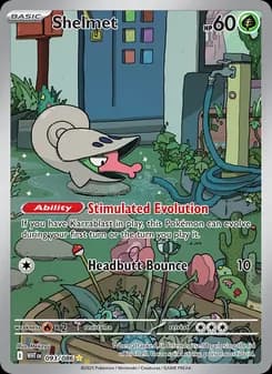 Shelmet — White Flare — Illustration rare