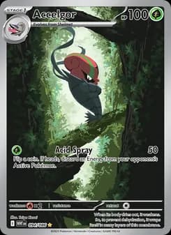 Accelgor — White Flare — Illustration rare
