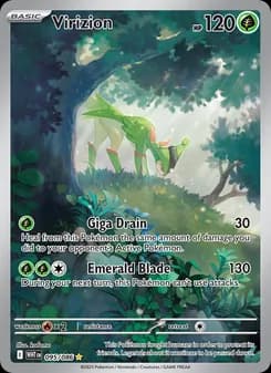 Virizion — White Flare — Illustration rare