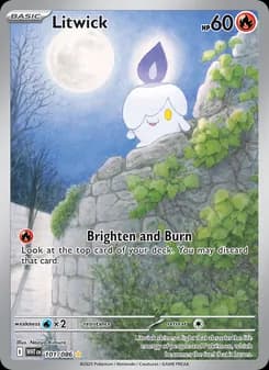 Litwick — White Flare — Illustration rare