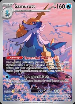 Samurott — White Flare — Illustration rare
