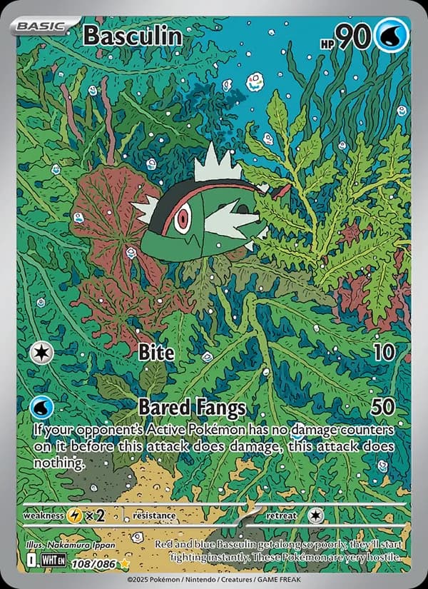 Basculin — White Flare, Illustration rare