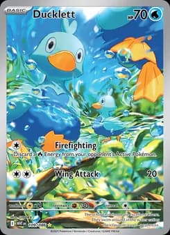 Ducklett — White Flare — Illustration rare