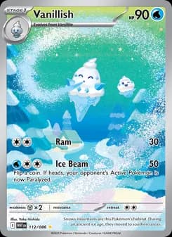 Vanillish — White Flare — Illustration rare