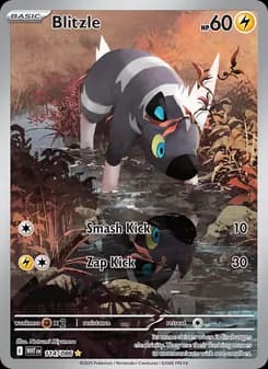 Blitzle — White Flare — Illustration rare