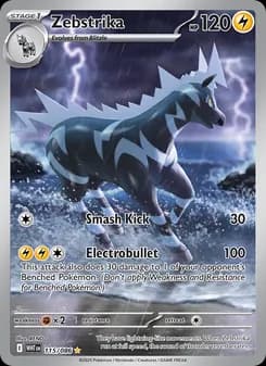 Zebstrika — White Flare — Illustration rare