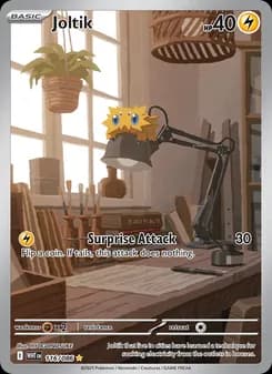 Joltik — White Flare — Illustration rare